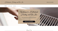 Desktop Screenshot of hollenbackhvac.com